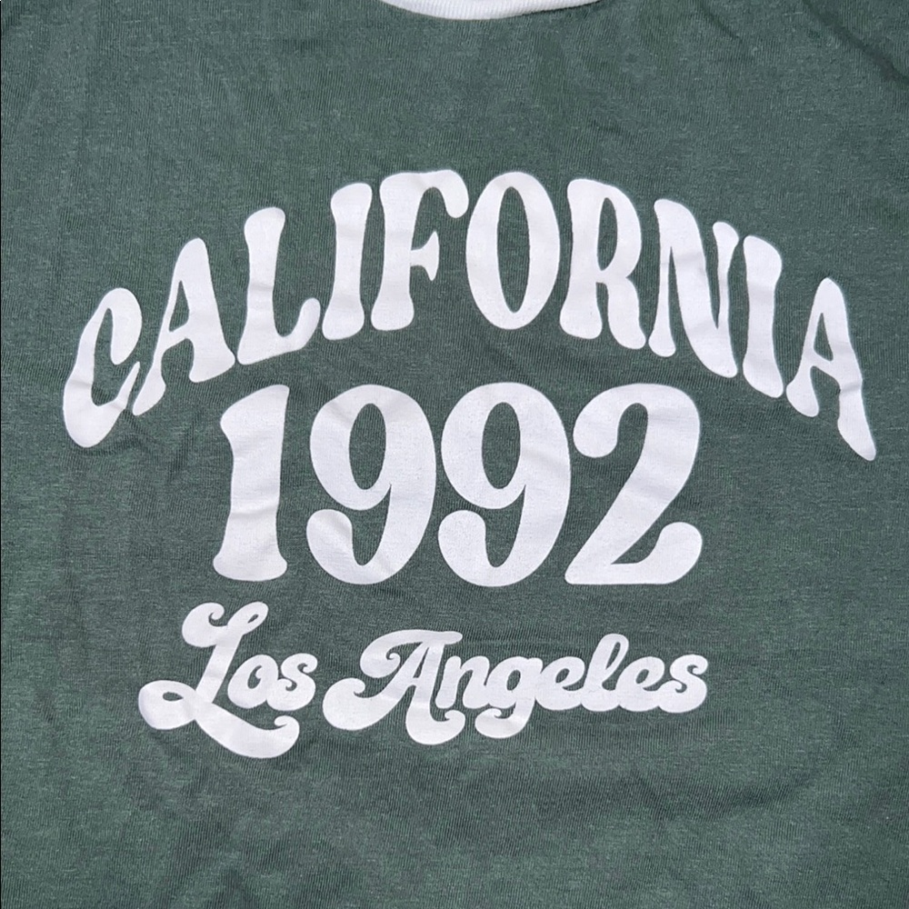 🛍️ 3 for $20 🛍️ - EUC - Forever 21 California 1992 Los Angeles Tee - Picture 4 of 4